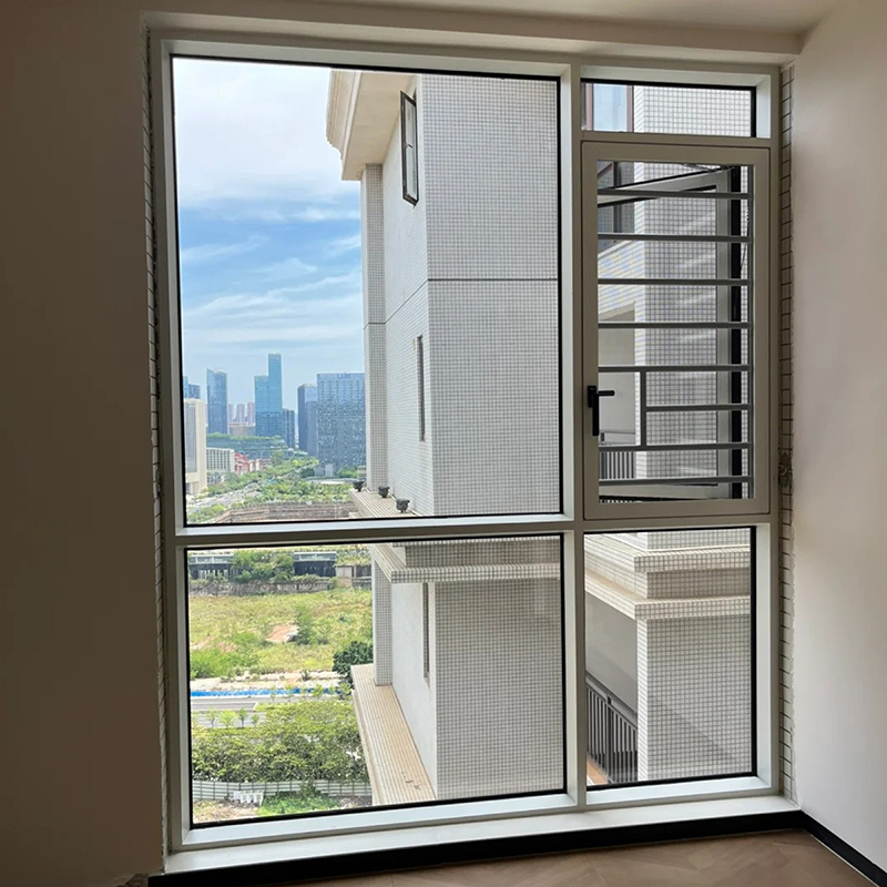 LC85 Non-thermal break integrated window and screen